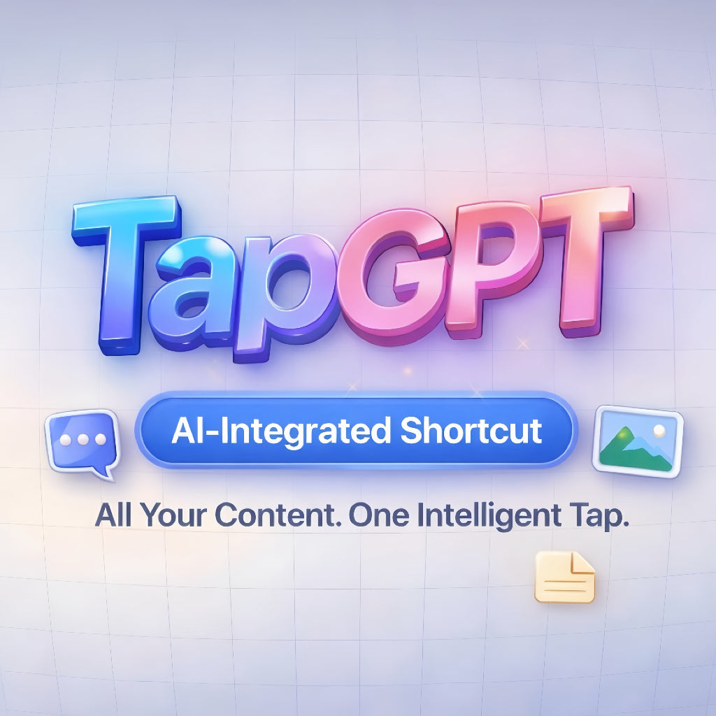 TapGPT | AI-Integrated Apple Shortcut